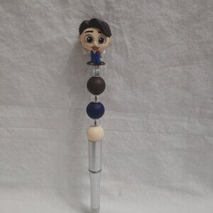 Disney Doorable Agustin Madrigal  - Handmade Beaded Pen